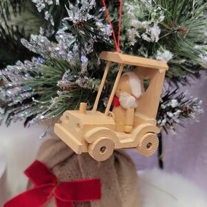 Vintage Wooden Ornament